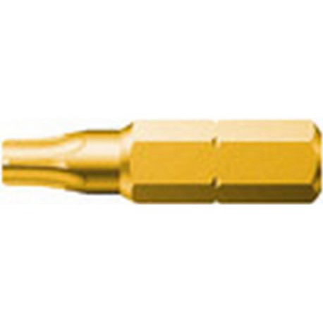 Embout avec porte-vis 1/4" DIN3126C6,3 T15x25mm Wera 1 PCS