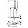 Verin a vis noir 280-460mm AMF