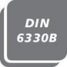 Écrou six pans DIN6330B M10/17 AMF 1 PCS