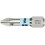 Embout pour vis cruciforme 1/4'' PZ, acier inoxydable avec zone de torsion, Dimensions : PZ 1, Long. totale 25 mm