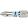 Embout pour vis cruciforme 1/4'' PZ, acier inoxydable avec zone de torsion, Dimensions : PZ 2, Long. totale 25 mm