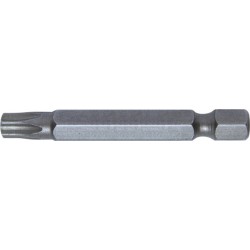 Embout pour vis TORX® 1/4'', 50 mm de long, Dimensions : T 30