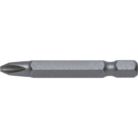 Embout semi-dur, pour vis cruciforme 1/4'' PH, avec zone de torsion, 50 mm de long, Dimensions : PH 3