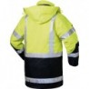 Parka haute visibilité JEKYLL Taille S, jaune/bleu