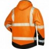 Veste softshell Haute visibilité LUKAS Taille M, orange/noir
