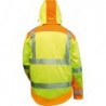 Veste softshell Haute visibilité RICKMER Taille 2XL,jaune/orange