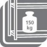 Etagères 1000x500mm pour CLIP-Set,vzk. (VE2)