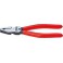 Pince universelle démultipliée, poignées à revêtement en plastique, Long. : 180 mm, Capacité de coupe pour fil dur Ø 2,5 mm, corde à piano Ø 2,0 mm