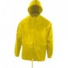 Ensemble de pluie (Pantalon/veste) Taille M, jaune