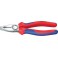 Pince universelle en acier spécial pour outils, tête polie, poignées à gaine en plastique, Long. : 180 mm, Capacité de coupe du Ø du fil dur 2,2 mm
