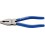 Pince universelle, tête polie, poignées à gaine en plastique, acier au chrome vanadium, Long. : 160 mm, Capacité de coupe du Ø du fil dur 2,0 mm