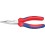 Pince d'électronicien, forme droite, en acier au chrome vanadium, tête polie, poignées à gaine en plastique, Long. : 140 mm
