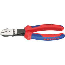 Pince coupante diagonale grande puissance polie avec branches multicomposant 140mm KNIPEX 1 PCS