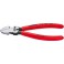 Pince coupante latérale pour plastique, taillants droits, Long. : 140 mm