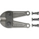 Tête de rechange pour coupe-boulons, Pour Long. : 460 mm