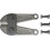 Tête de rechange pour coupe-boulons, Pour Long. : 460 mm