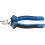 Pince coupante latérale démultipliée, Acier Vanadium, tête polie, poignées à gaine en plastique, Long. : 160 mm