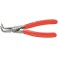 Pince à circlips intérieurs de précision, modèle courbé, Dimensions : J 01, Ø d'alésage 8-13 mm, Long. 130 mm