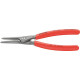 Pince de précision pour circlips extérieurs, becs droits, Dimensions : A 0, Ø d'arbre 3-10 mm, Long. 140 mm
