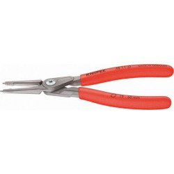 Pince de précision pour circlips intérieurs, becs droits, Dimensions : J 1, Ø d'alésage 12-25 mm, Long. 140 mm