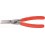 Pince de précision pour circlips intérieurs, becs droits, Dimensions : J 3, Ø d'alésage 40-100 mm, Long. 225 mm