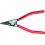 Pince pour anneaux de retenue, Dimensions : G 4, Ø d'arbre 20,0-30,0 mm, Long. 180 mm
