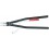 Pince pour grands circlips intérieurs, modèle droit, Dimensions : J 6, Ø d'alésage 252-400 mm, Long. 580 mm