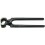 Tenailles acier, outils chrome vanadium, Long. : 200 mm, Capacité de coupe du Ø du fil semi-dur 2,2