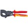 Coupe-câble VDE, tête vernie, Long. : 280 mm, Ø de la capacité de coupe 52* mm, Section du conducteur 380 mm²