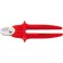 Coupe-câbles VDE, tête chromée, poignées étanches, Long. : 230 mm, Ø de la capacité de coupe 16 mm, Section du conducteur 50 mm²