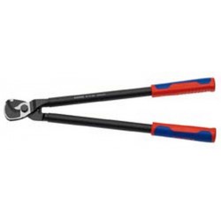 Coupe-câbles, tête du couteau forgée, Ø de la capacité de coupe : 27 mm, Section du conducteur 150 mm², Long. 600 mm