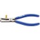 Pince à dénuder, tête polie, poignées à gaine en plastique, acier au chrome vanadium, Long. : 160 mm, Valeurs de dénudage du Ø 5 mm
