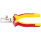 Pince à dénuder, VDE, Long. : 160 mm, Valeurs de dénudage du Ø 5 mm, Section du conducteur 10 mm²