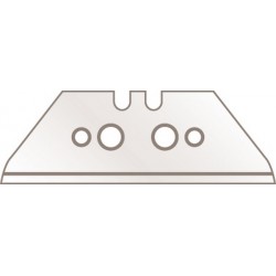 Couteau de sécurité SECUPRO MEGASAFE/SECUPRO MAXISAFE, Désignation : Lame de rechange standard, paquet de 10, Dimensions 55,5 x 19 x 0,63 mm