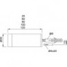 KWS 2070 Arrets de portes pour60mm Abst.Edelst.