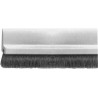 Tesa joint Isolation bas de porte - Calfeutrer Bas de porte sol lég irr Plastique Brosse marron 1m x 40mm x 15mm (Par 5)