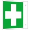 Panneau d'urgence Alu premiers secours 200x20