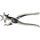 Pince emporte-pièce revolver, nickelée, Ø de l'emporte-pièces : 2 2,5 3 3,5 4 4,5 mm, Long. 225 mm