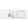 Détendeur propane type en61 de DS PS 16 bar GOK