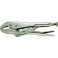 Pince-étau à embouts courbés, Long. : 180 mm, Capacité de serrage 30 mm