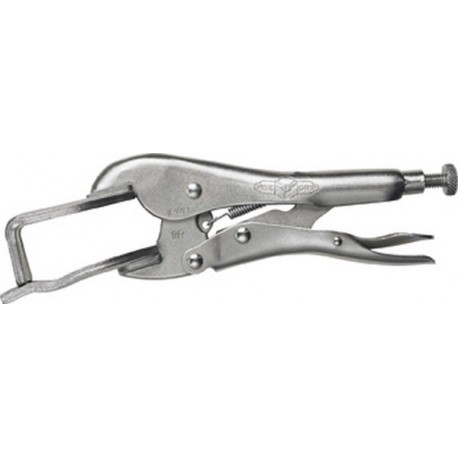 Pince-étau de soudeur, IRWIN, Long. : 225 mm, Capacité de serrage 70 mm