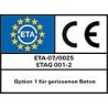 Fischer Goujon intérieur FH II 15/M12 I (Par 20)