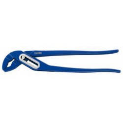 Pince multiprise à crémaillère, tête et poignées vernies, Long. : 240 mm, Pour les Ø de tuyaux en mm de 32, Pour les Ø de tuyaux en pouces de 1.1/4