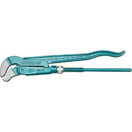 Clé serre-tubes d'angle mors S, Pour Ø de tuyaux : 3 pouces, Gedore Long. 630 mm, Gedore Capacité de serrage 110 mm