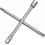 Clé en croix pour plomberie, Dimensions : 220 x 220 mm