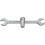 Clés en croix express, Cote s/plats : 17 x 19 mm, Long. 220 mm