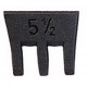 Coin SFIX pour manche de marteau, Dimensions : 00, Larg. : du coin 13 mm, pour marteau 100-200 g