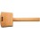 Maillet de charpentier, Long. de la tête de frappe : 140 mm