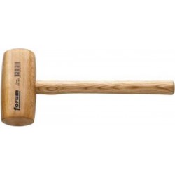Maillet de plombier, Long. de la tête de frappe : 120 mm, Ø de la tête 60 mm