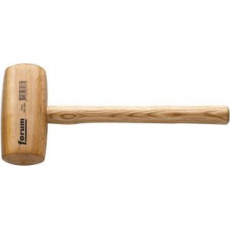 Maillet de plombier, Long. de la tête de frappe : 120 mm, Ø de la tête 60 mm